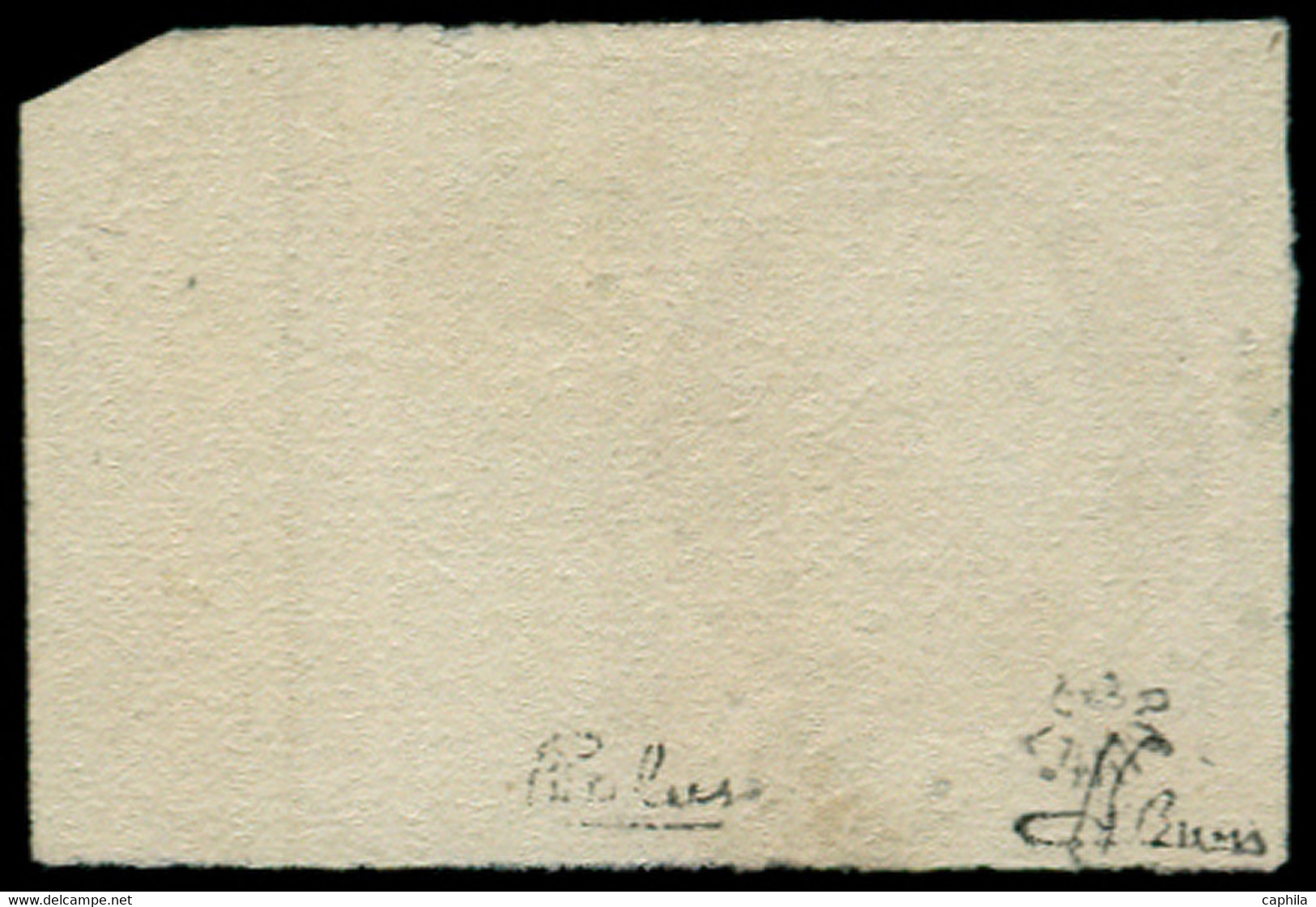 O FRANCE - Poste - 9b, Avec Filet D'encadrement, Signé + Certificat Brun, Superbe: 10c. Bistre S. Jaune - 1852 Louis-Napoleon