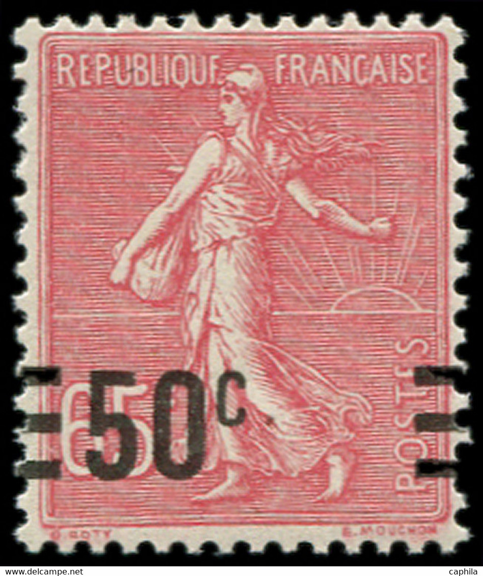 ** FRANCE - Poste - 224c, Valeur Sur Valeur: 50c. S. 65c. Rose - Ungebraucht