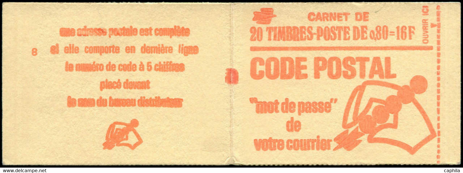 ** FRANCE - Carnets - 1816-C3a, 12 Timbres Imprimés à Sec Ou Partielle (feuillet Détaché): 0.80 Béquet - Altri & Non Classificati