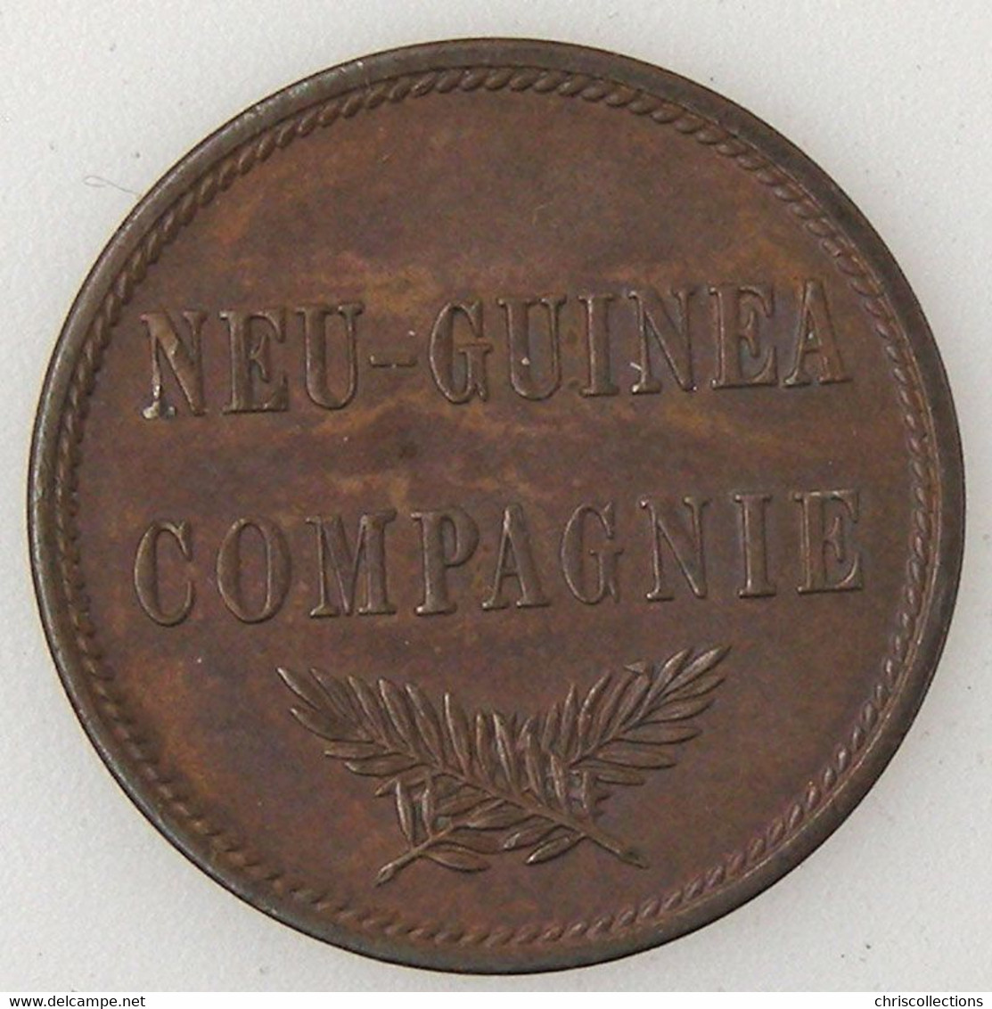 Nouvelle Guinée Allemande, 2 Pfennig 1894, TTB/TTB, KM#2 - Nouvelle Guinée Allemande