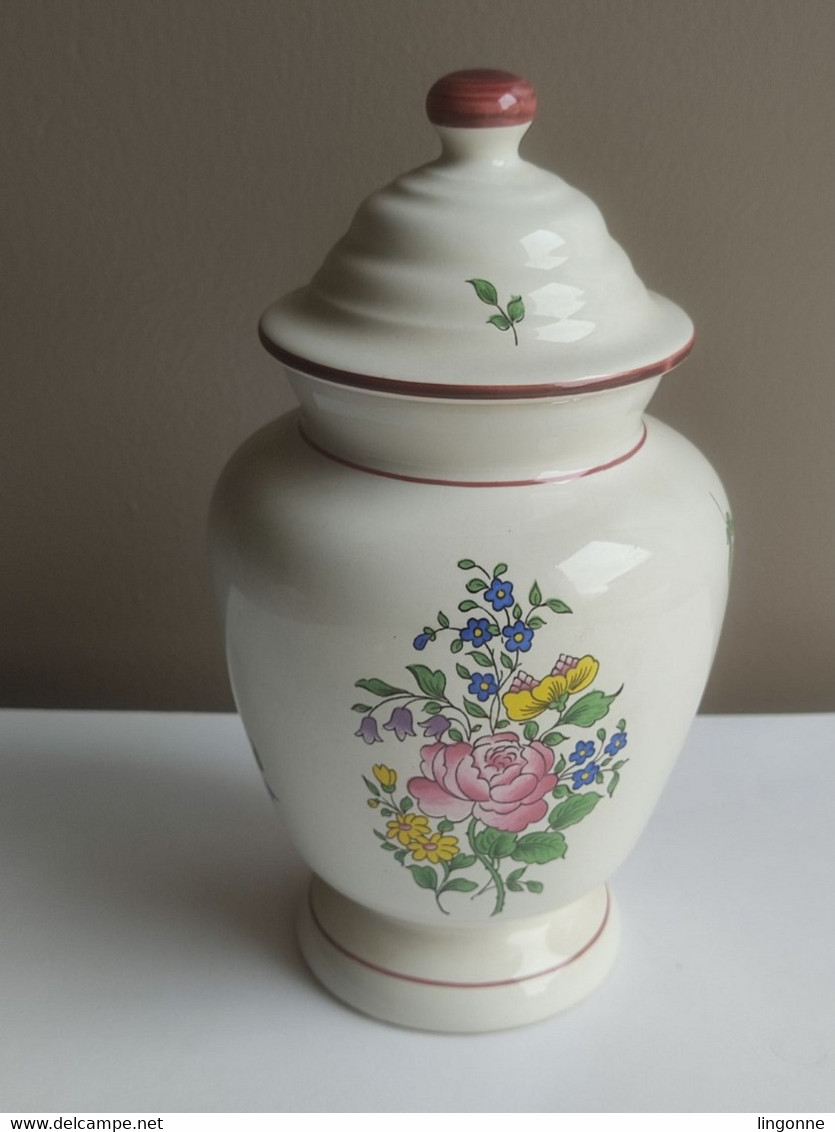 POT FAIENCE Signé SAINT CLEMENT KG LUNEVILLE Haut 19 Cm Poids 481 Grammes - Lunéville (FRA)