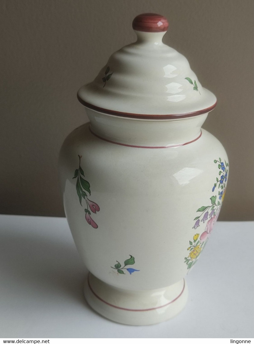 POT FAIENCE Signé SAINT CLEMENT KG LUNEVILLE Haut 19 Cm Poids 481 Grammes - Lunéville (FRA)