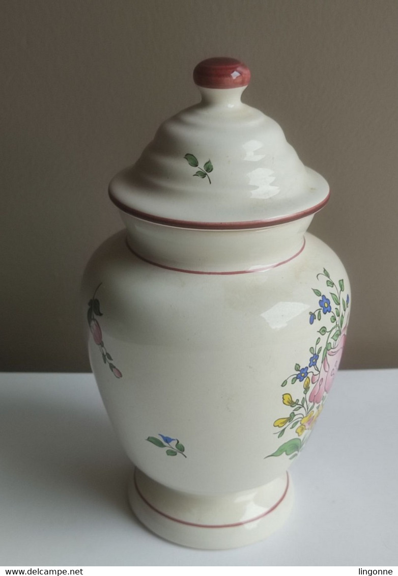 POT FAIENCE Signé SAINT CLEMENT KG LUNEVILLE Haut 19 Cm Poids 481 Grammes - Lunéville (FRA)