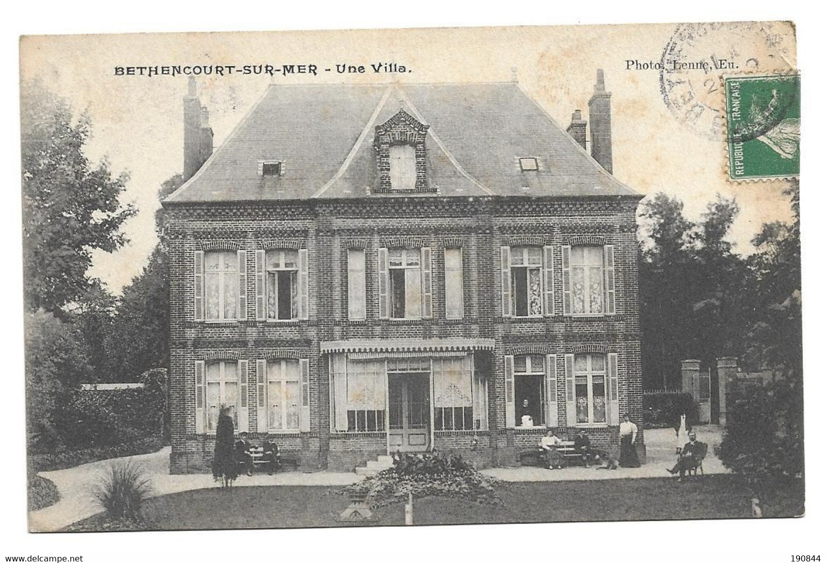 80 BETHENCOURT - Sur - SOMME  - Une Villa    " état " - Sonstige & Ohne Zuordnung