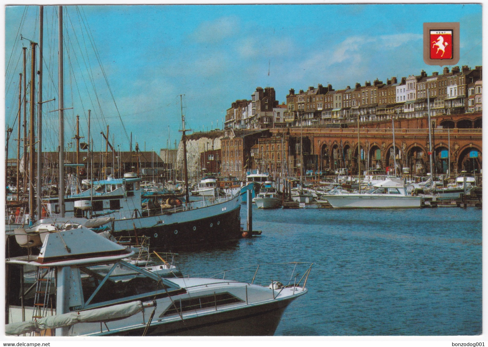 Elgate Postcard Inner Harbour And Zion Hill, Ramsgate, Kent - Ramsgate