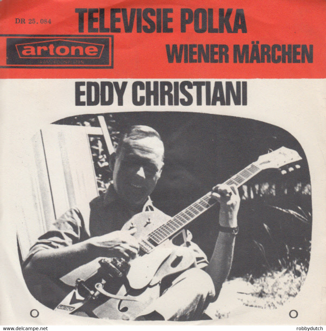 * 7" *   EDDY CHRISTIANI - TELEVISIE POLKA - Strumentali