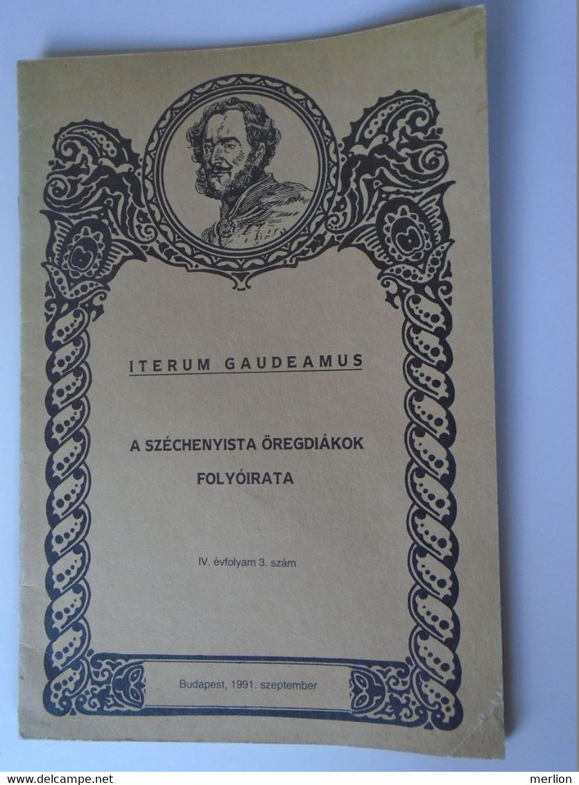 AD00007.14 Hungary Széchenyi  - A Széchenyista Öregdiákok Folyóirata IV. évf. 3. Sz.  Budapest 1991 - Sonstige & Ohne Zuordnung