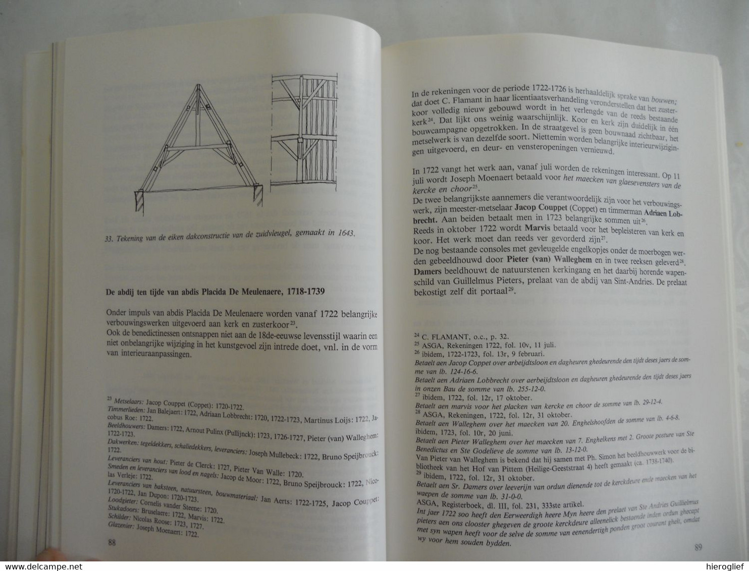 DE SINT-GODELIEVE ABDIJ te BRUGGE 1984 / leven drogo architectuur collecties verering pulinx keuken tin gistel