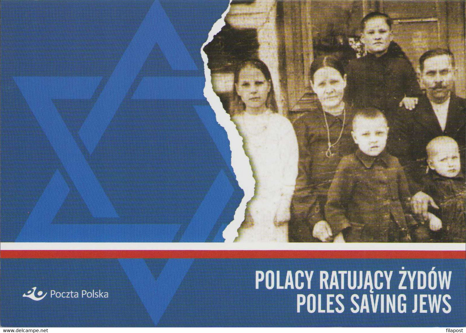 Poland 2022 Booklet / Poles Rescuing Jews, Bronisława And Adam Kowalski Family, Judaica, II World War / MNH** New!!! - Booklets