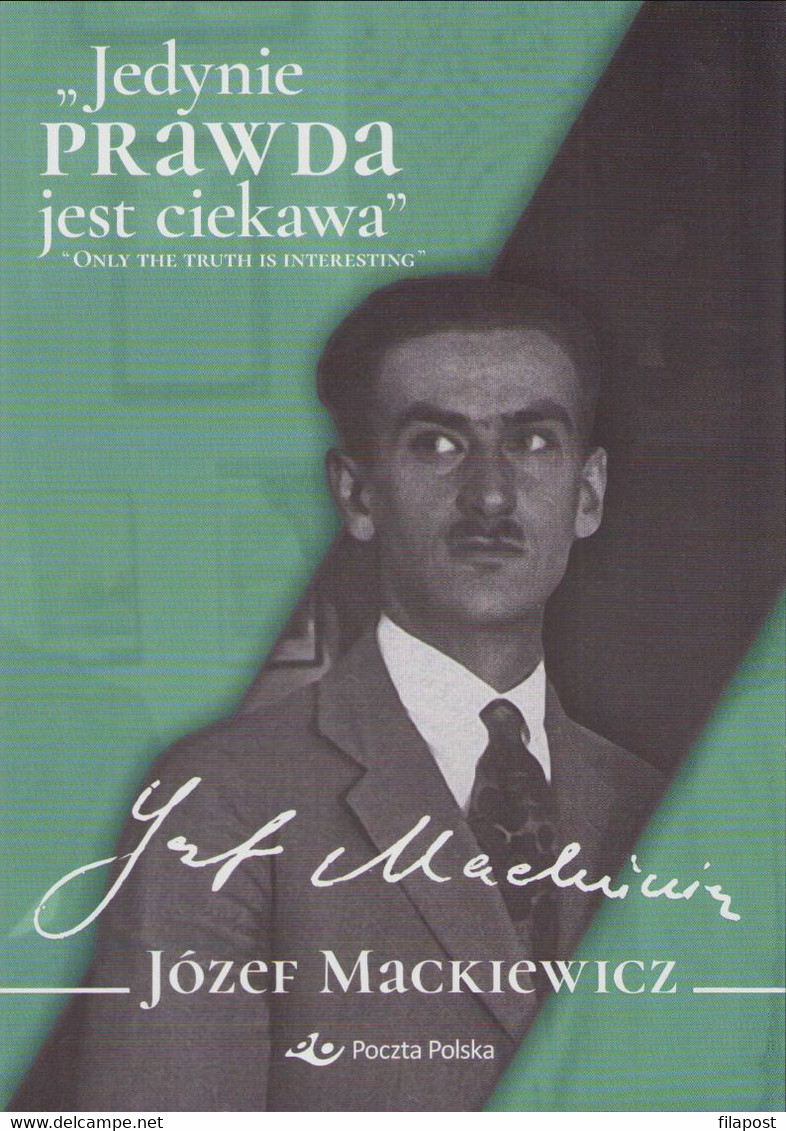 2022 Poland, Booklet / Józef Mackiewicz - Writer, Publicist, Anti-communist, Cavalryman, Polish-Bolshevik War / MNH** - Booklets
