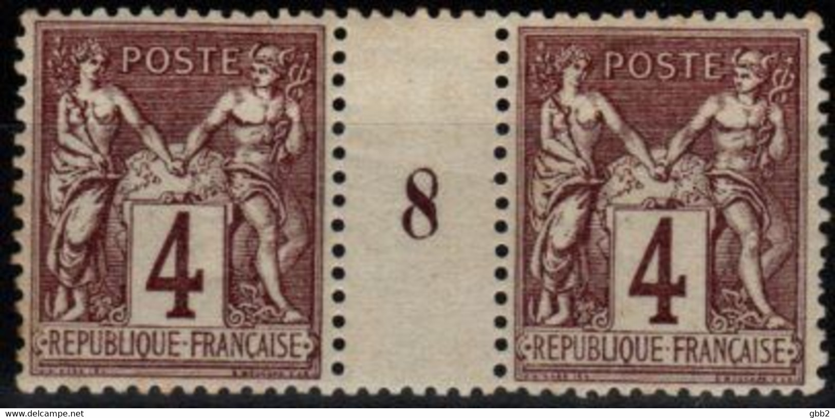 FRANCE - MILLESIME "Type SAGE" N° 088 (8) Neuf* Avec Charnière Légère. Bas Prix, à Saisir. - Millesimes