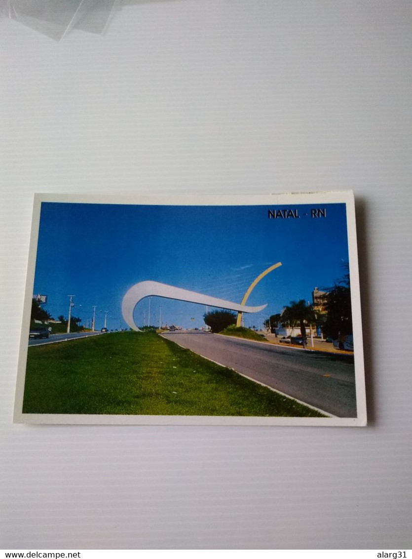 Brasil.natal.RN.2cards.avenue 2 Hands.no Text.pirangi Beach..e7 Reg Postage.commems For Post . - Natal