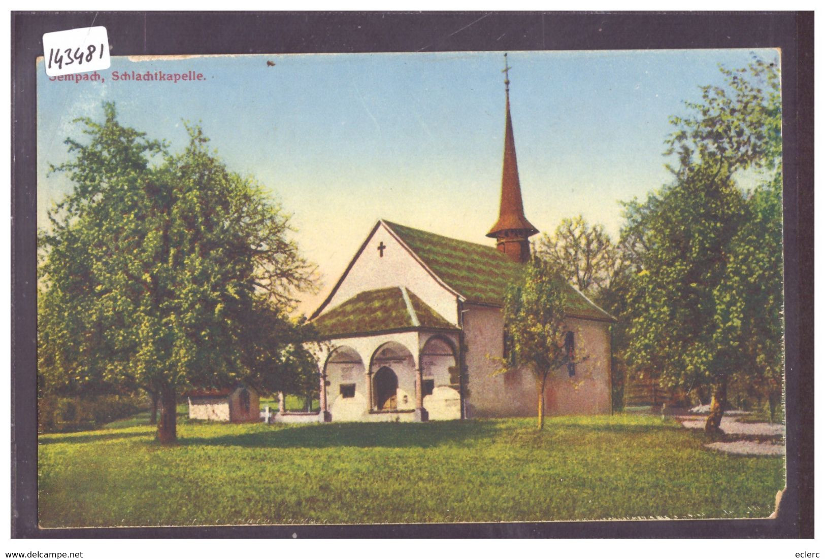 SEMPACH - SCHLACHTKAPELLE - TB - Sempach