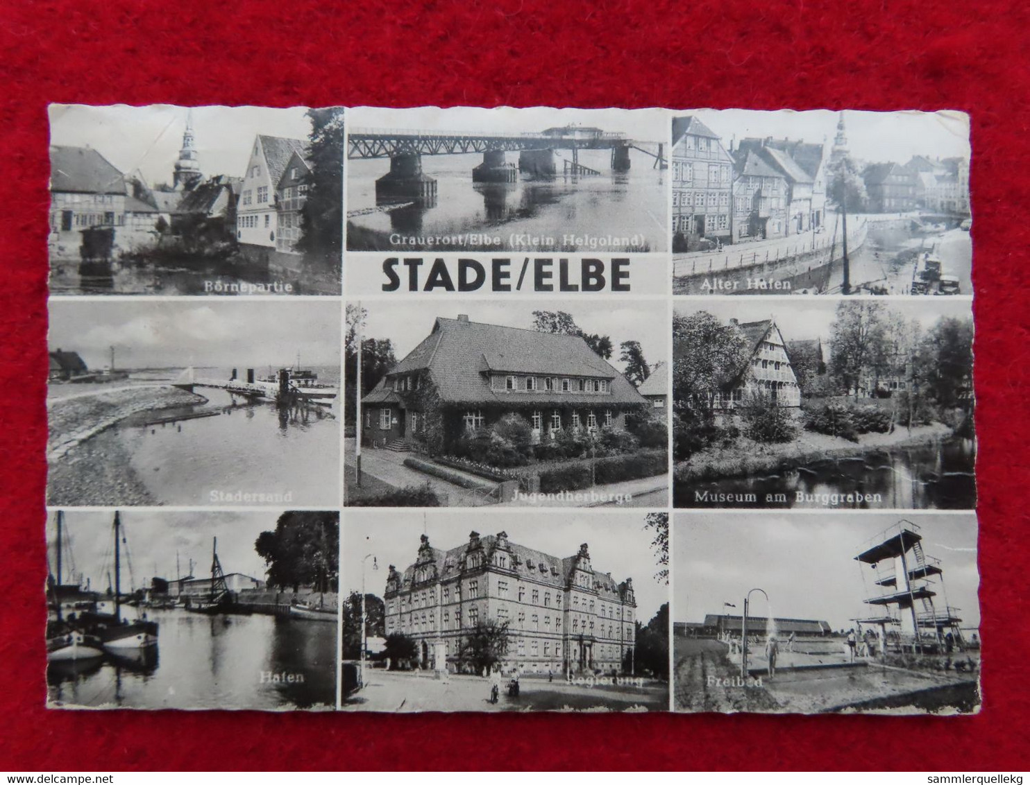 AK. Stade/Elbe, Gelaufen 19. 7. 1961 (Nr.3739) - Stade