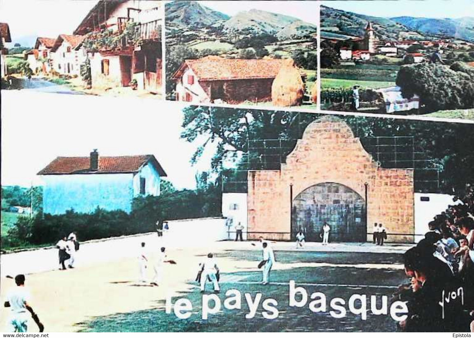 ► CPSM Le Pays Basque La Pelote Basque - Jeux Régionaux