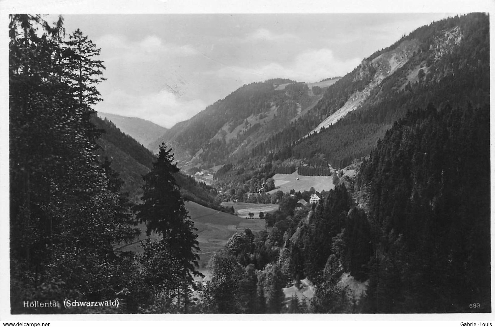 Höllental (Schwarzwald) 1933 - Höllental