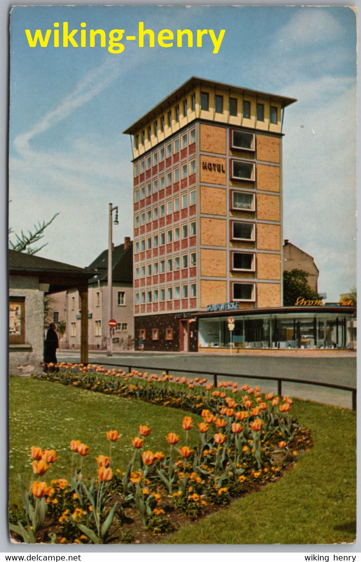 Frankenthal In Der Pfalz - Hochhaus Posthotel 1 Und Anbau Der Stadtwerke Strom & Gas - Frankenthal