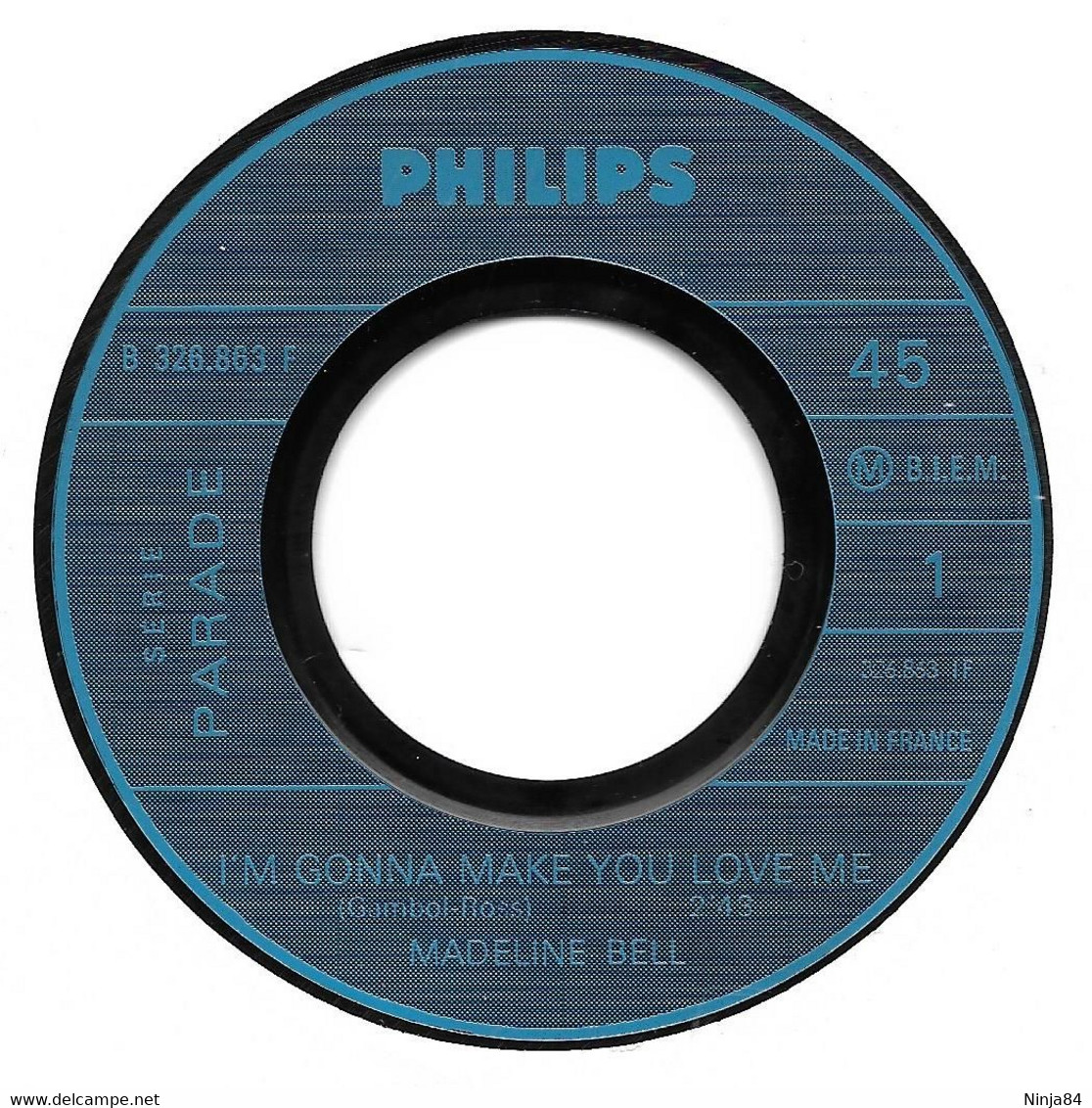 SP 45 RPM (7)  Madeline Bell  "  "I'm Gonna Make You Love Me  " - Soul - R&B
