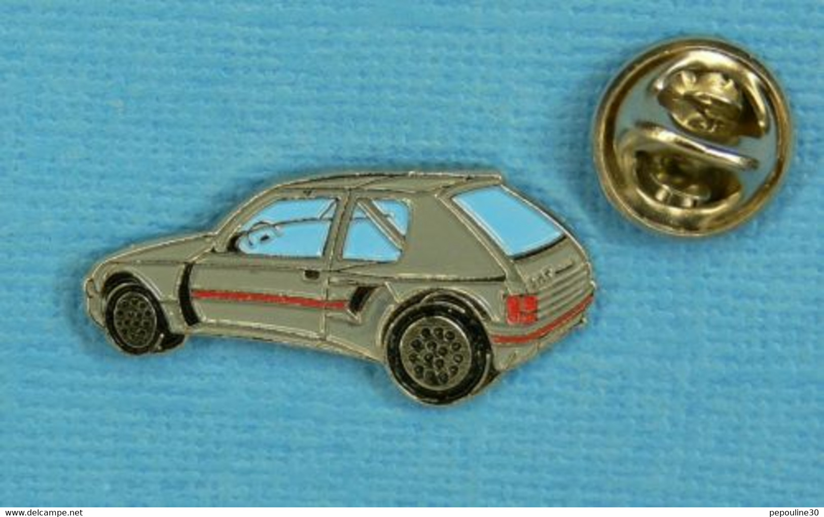 1 PIN'S //  ** RALLYE / PEUGEOT 205 TURBO 16V ** - Peugeot