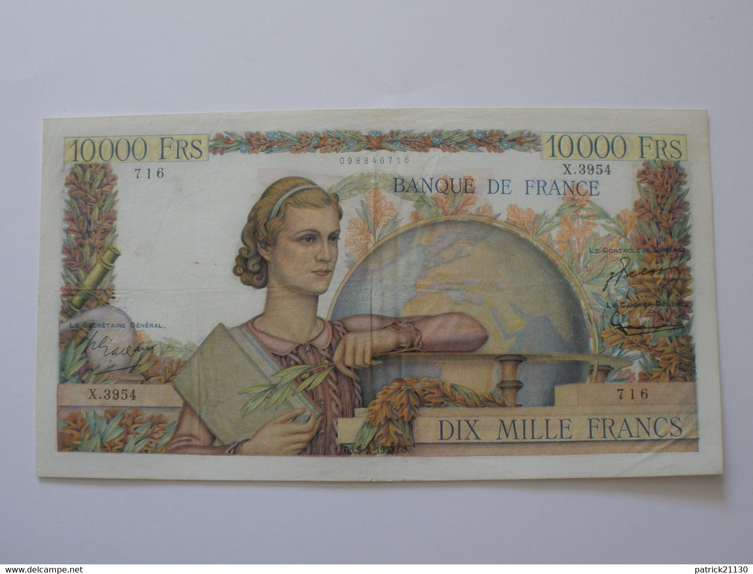 BILLET 10000F GENIE FRANCAIS  05/02/1953 FAY 50/63 - 10 000 F 1945-1956 ''Génie Français''