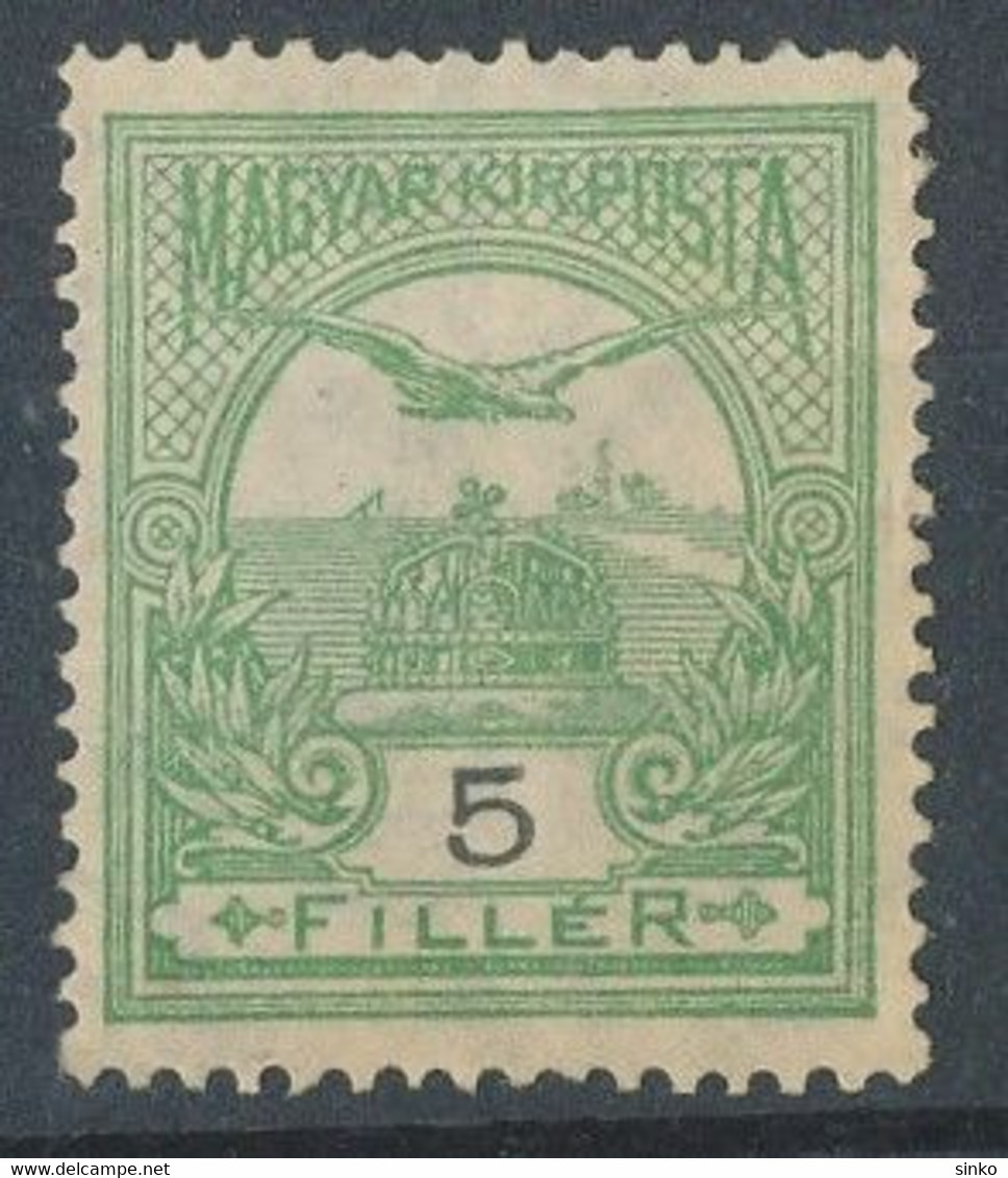 1913. Turul 5f - Unused Stamps