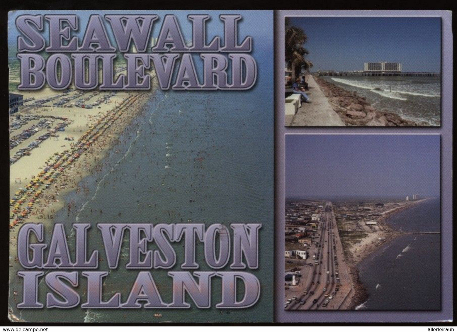 Texas / Galveston Island / Seawall Boulevard - Gelaufen - Galveston