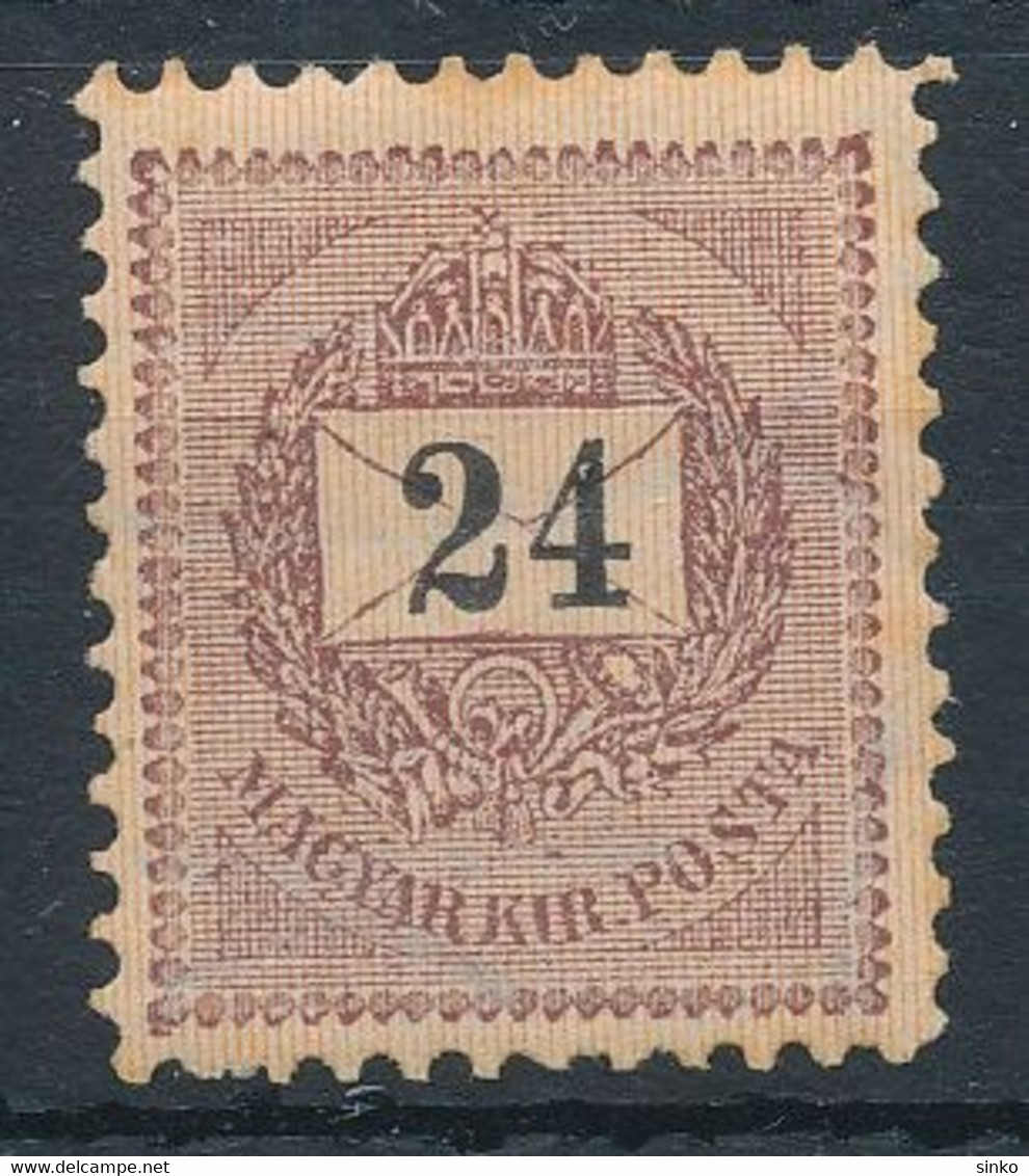 1889. Black Number 24kr Stamp - Ungebraucht