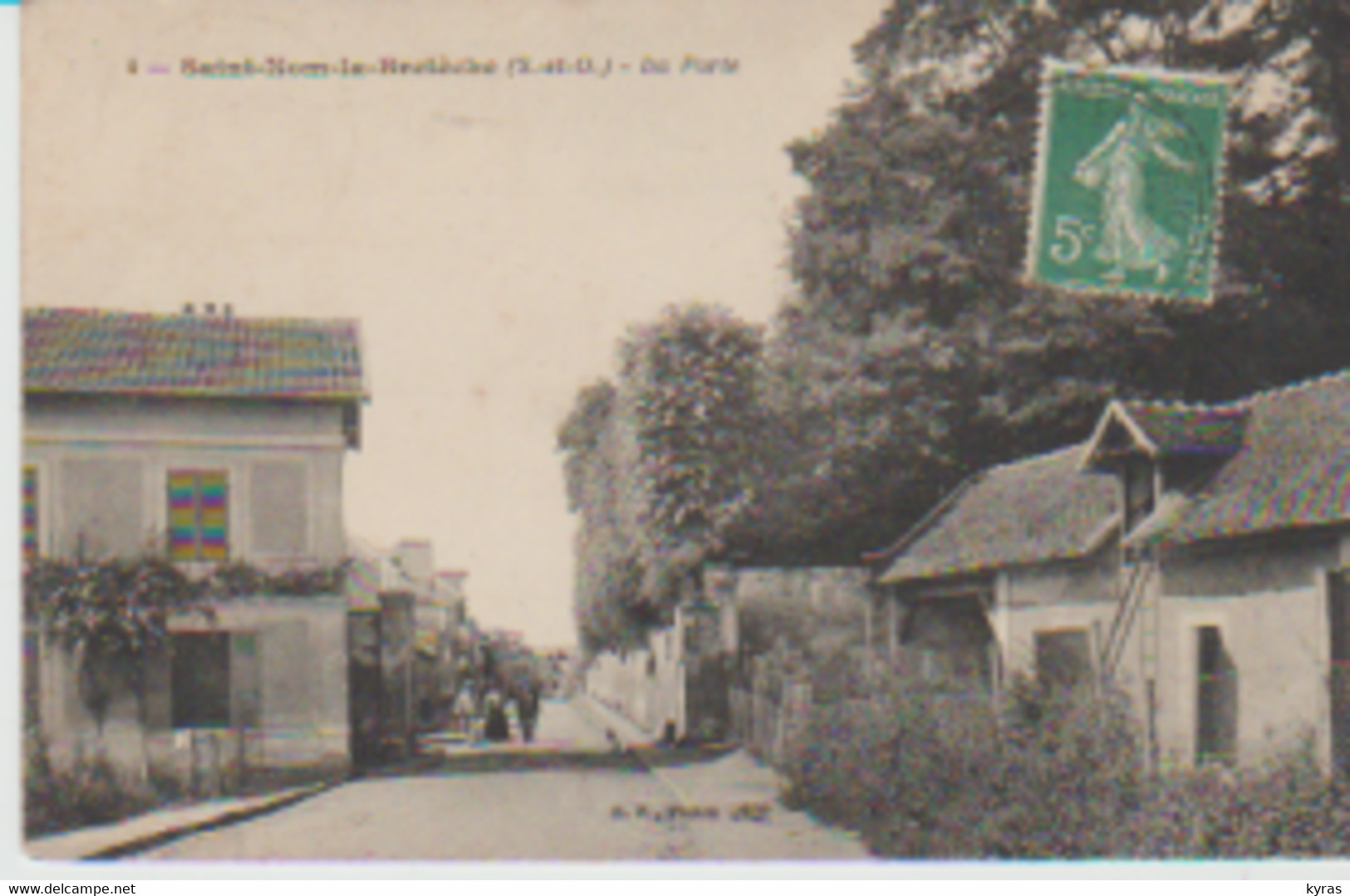 (78) SAINT-NOM-LA-BRETECHE . La Porte - St. Nom La Breteche