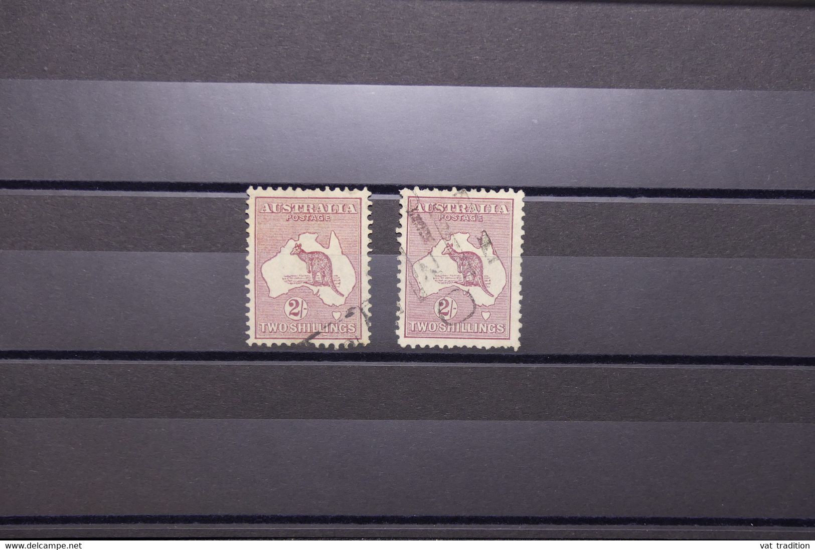 AUSTRALIE - Type Kangourous 2 Schilling X 2 Exemplaires Oblitérés - L 122563 - Used Stamps