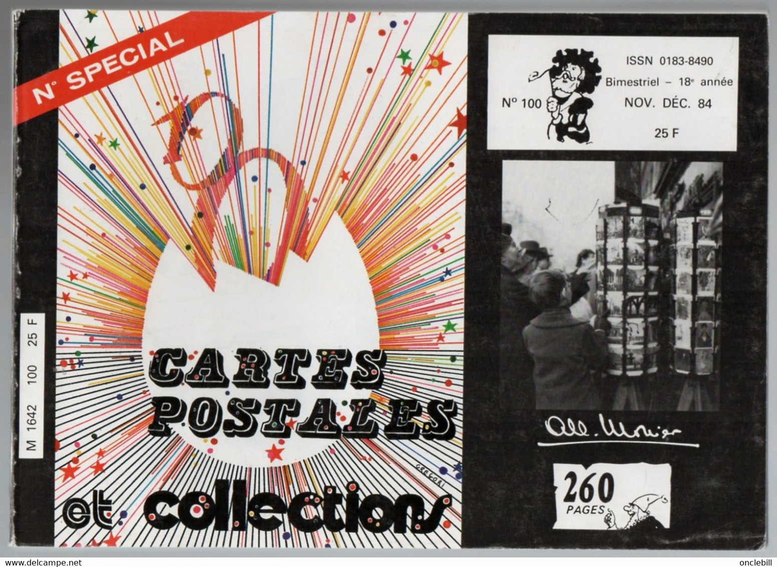 CPC Cartes Postales Et Collections N°100 Tout Sur La Carte Postale 1984 état Très Bon - Books & Catalogues