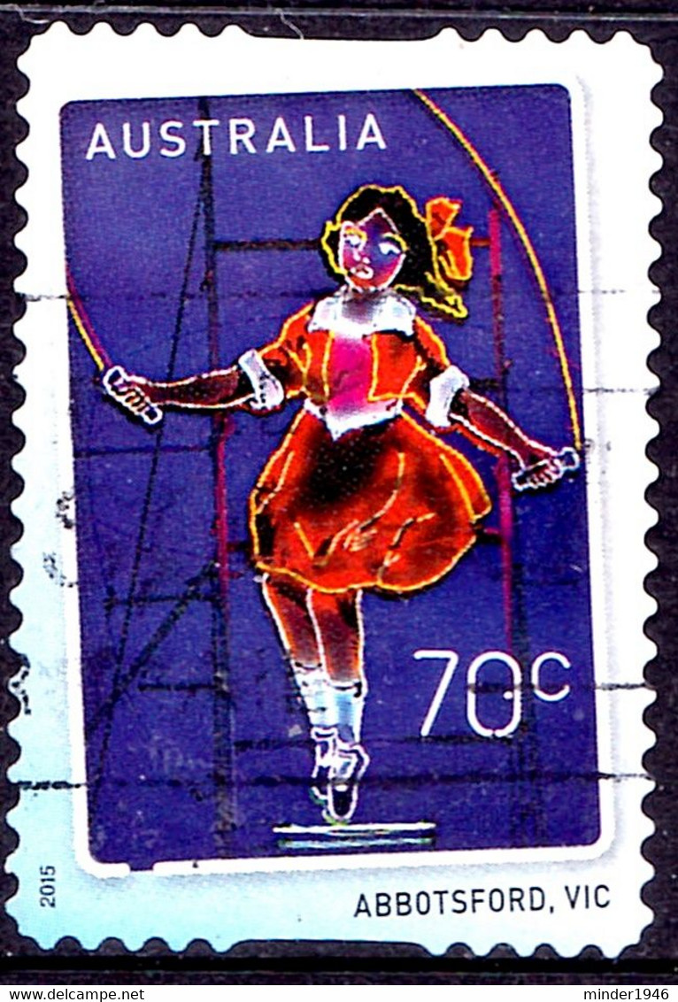 AUSTRALIA 2015 70c Multicoloured, Signs Of The Times - Skipping Girl Vinegar SG4423 FU Self Adhesive - Used Stamps