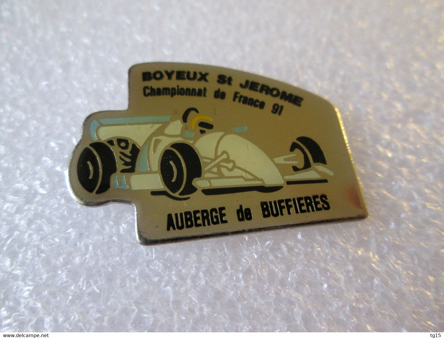 PIN'S    MONOPLACE  COURSE DE COTE   BOYEUX SAINT JEROME - F1