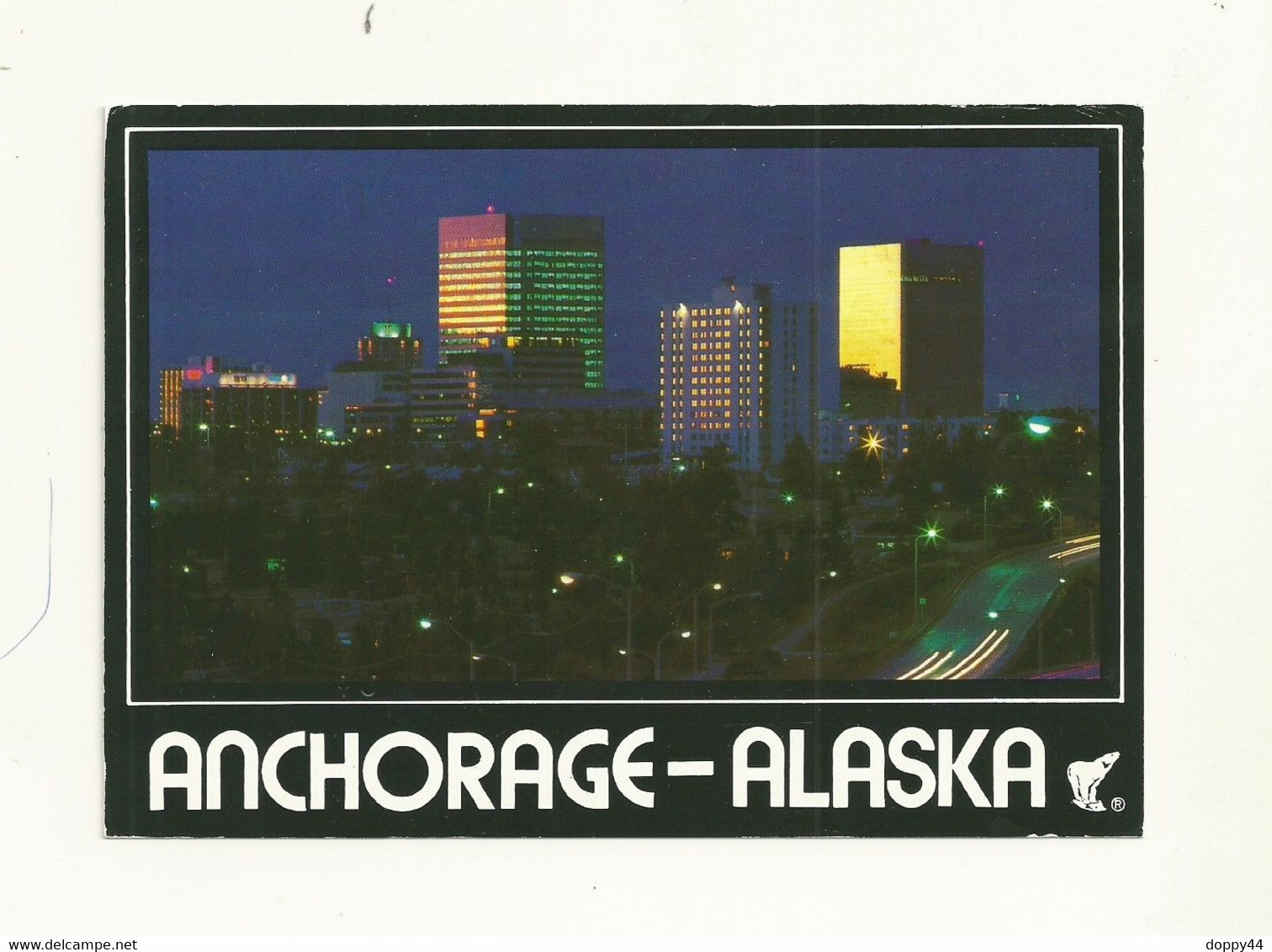 CARTE POSTALE ANCHORAGE ALASKA  AVEC TP US BICENTENAIRE DE LA REVOLUTION FRANCAISE. - Rivoluzione Francese