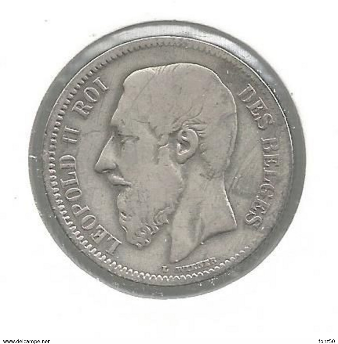 LEOPOLD II * 5 Frank 1868 * Z.Fraai * Nr 11027 - 2 Frank