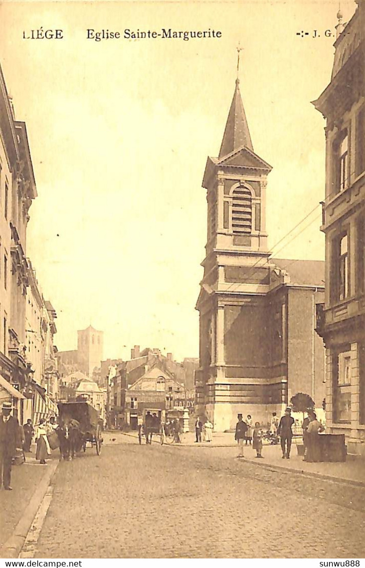 Liège - Eglise Sainte-Marguerite (animée) - Lüttich