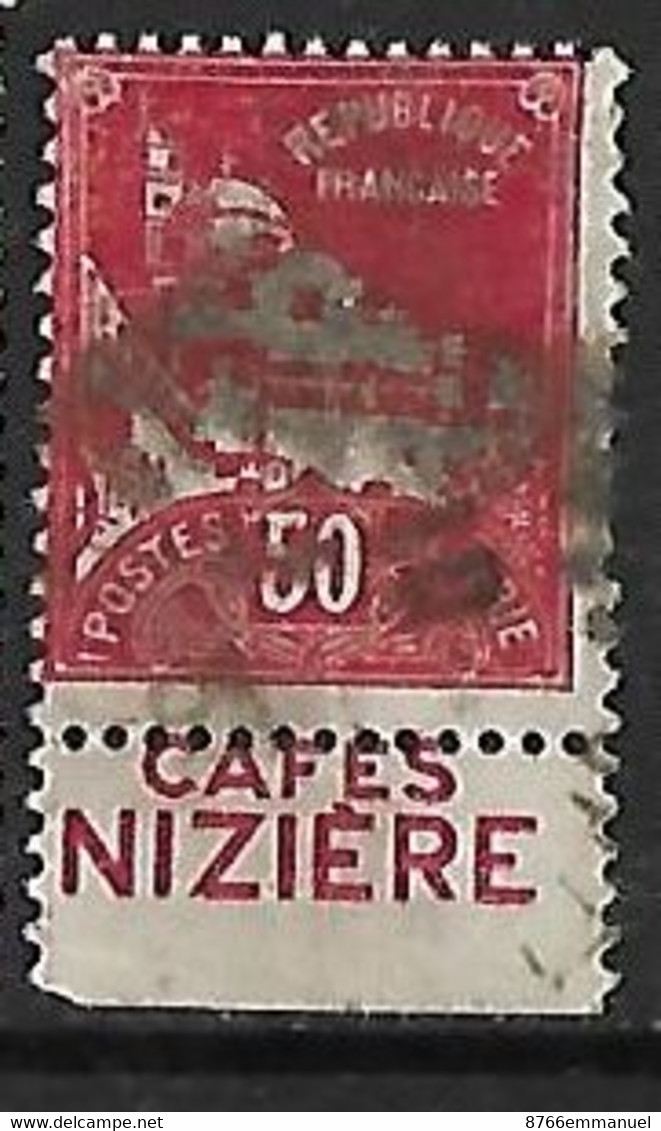 ALGERIE N°79Ab Publicité "Cafés Nizière" - Used Stamps