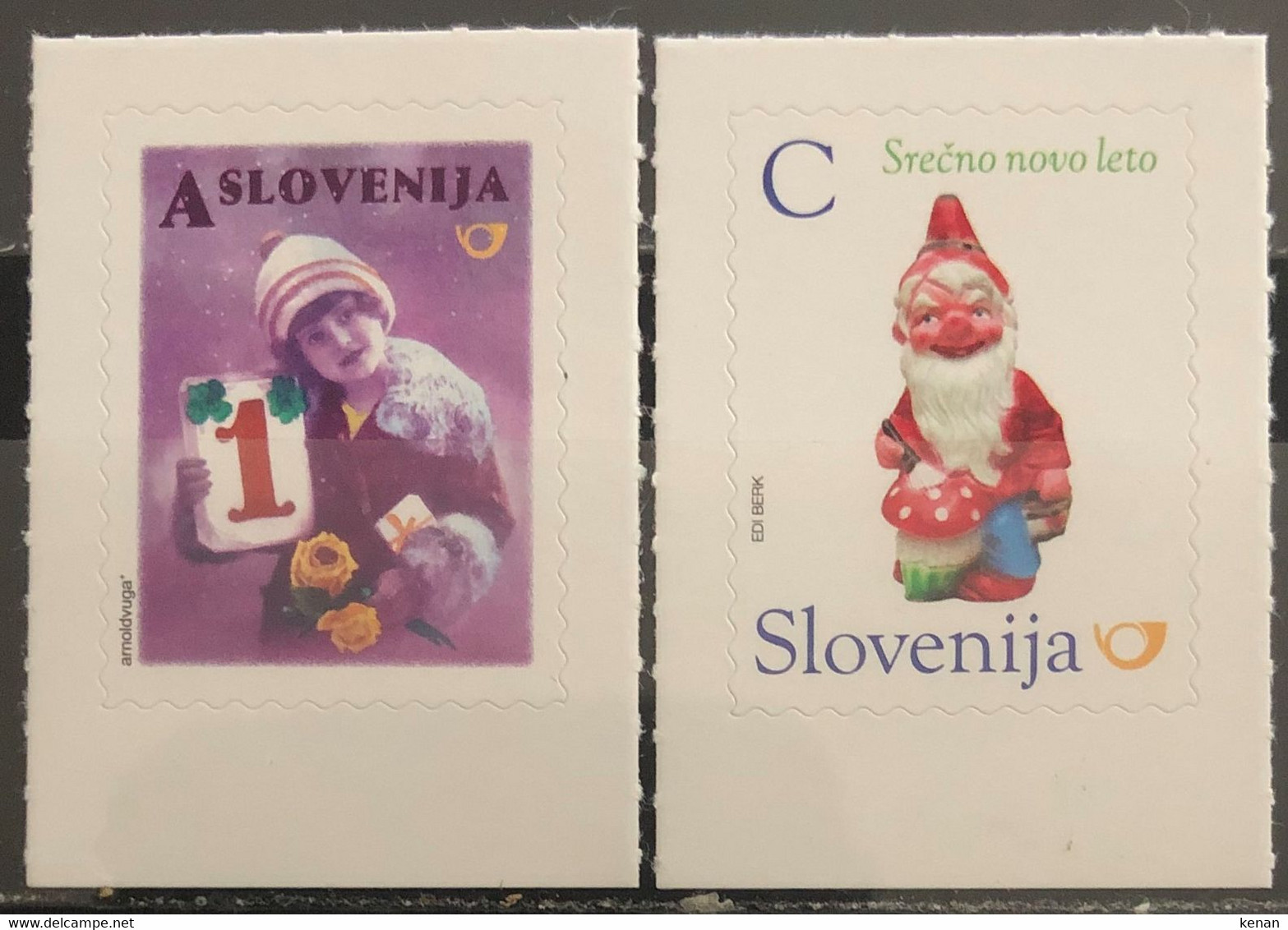 Slovenia, 2013, Mi: 1039/40, From Booklet (MNH) - Slovenia