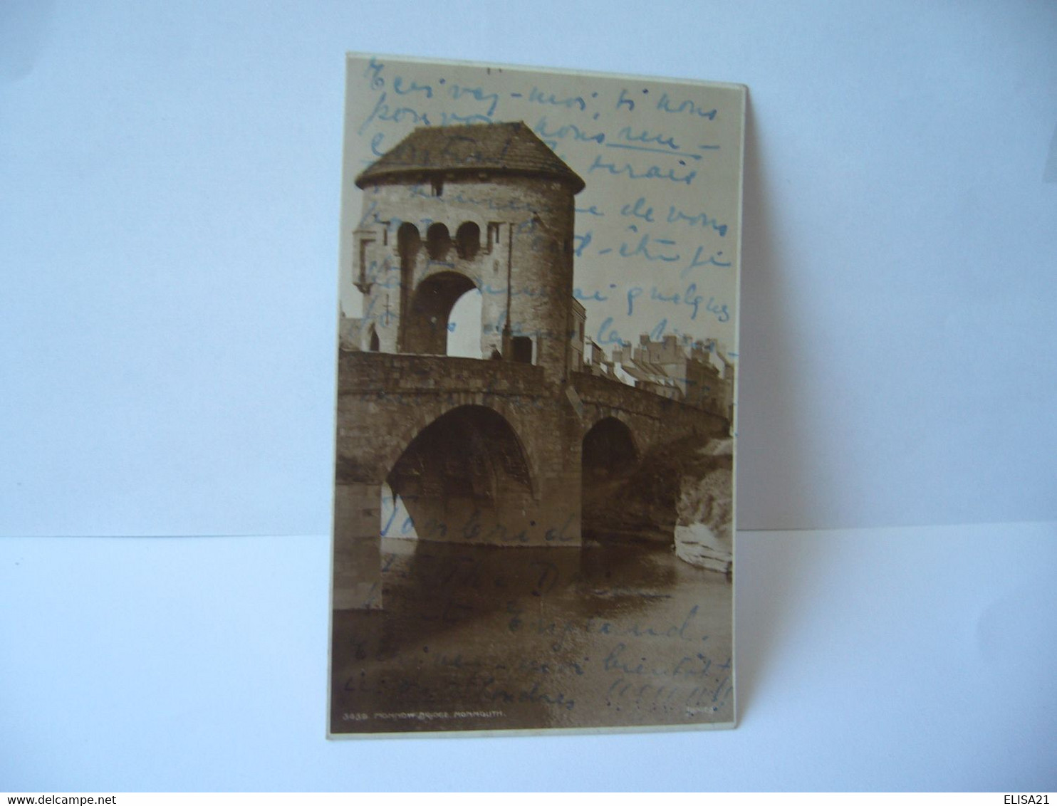 MONNON BRIDGE MONMOUTH  ROYAUME UNI PAYS DE GALLE CPA 1934 - Monmouthshire