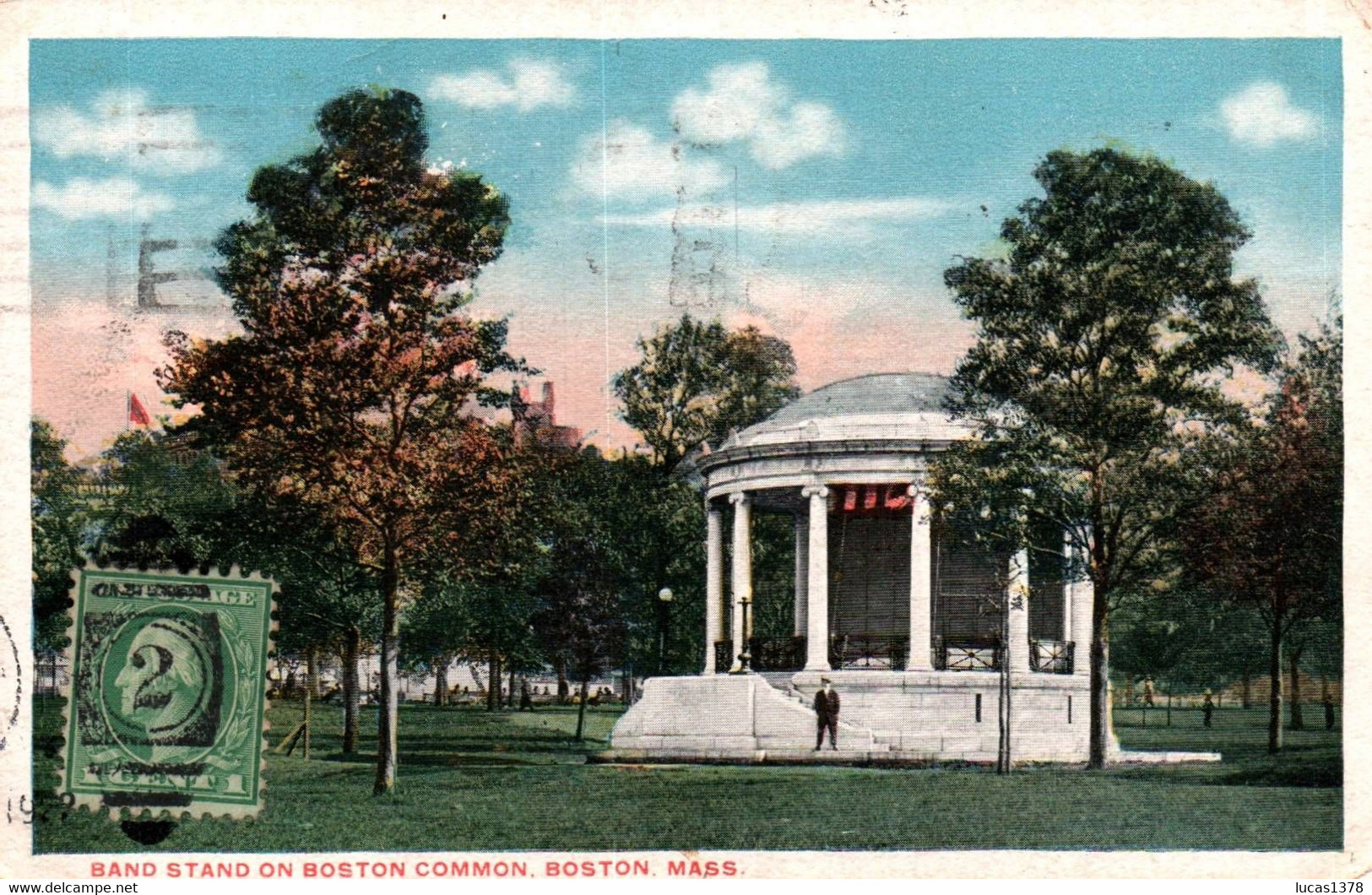 BOSTON / BAND STAND ON BOSTON COMMON / BEL AFFRANCHISSEMENT - Boston