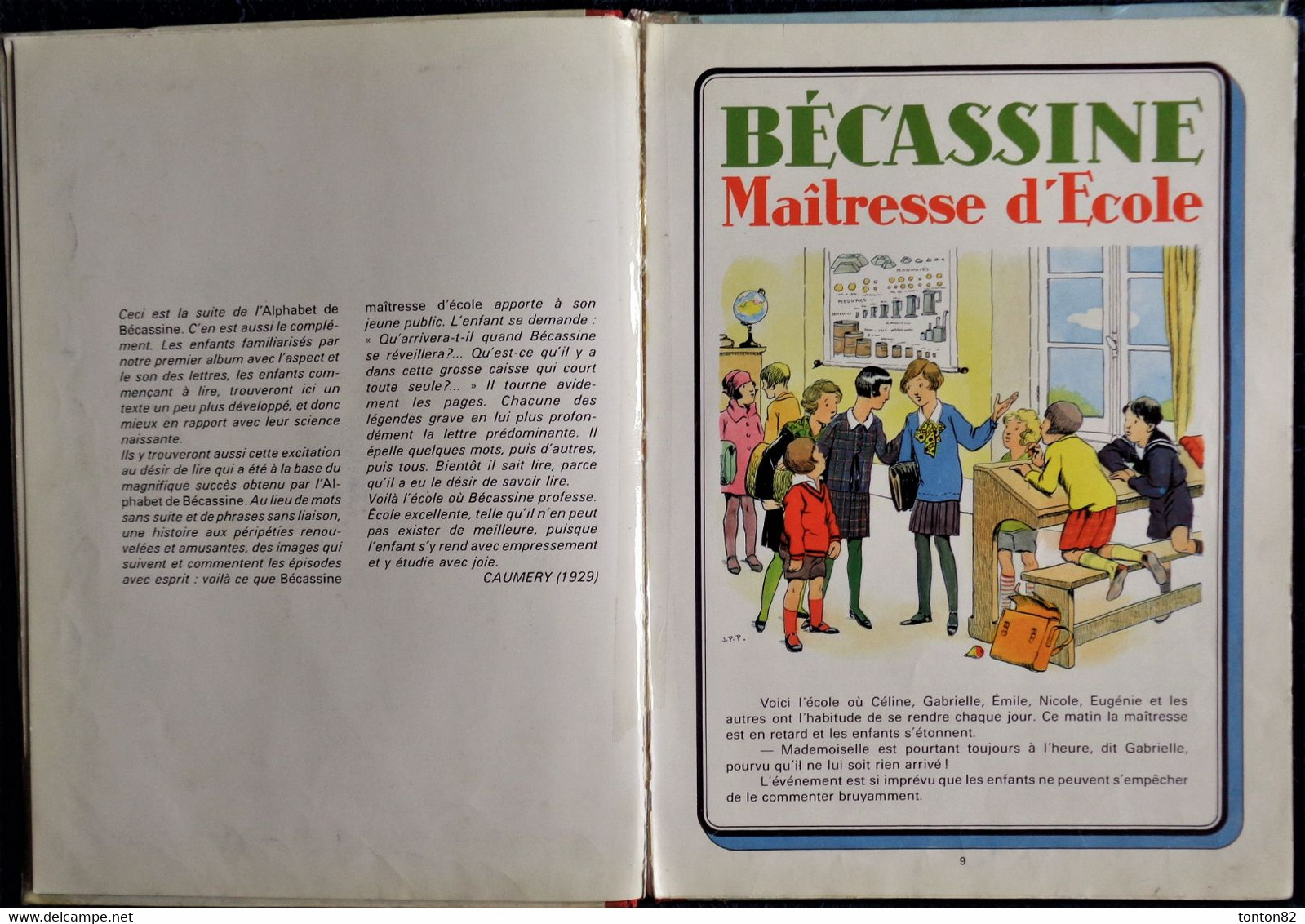 Caumery / Pinchon - BÉCASSINE Maîtresse D'école  - Gautier-Languereau - ( 1981) . - Bécassine