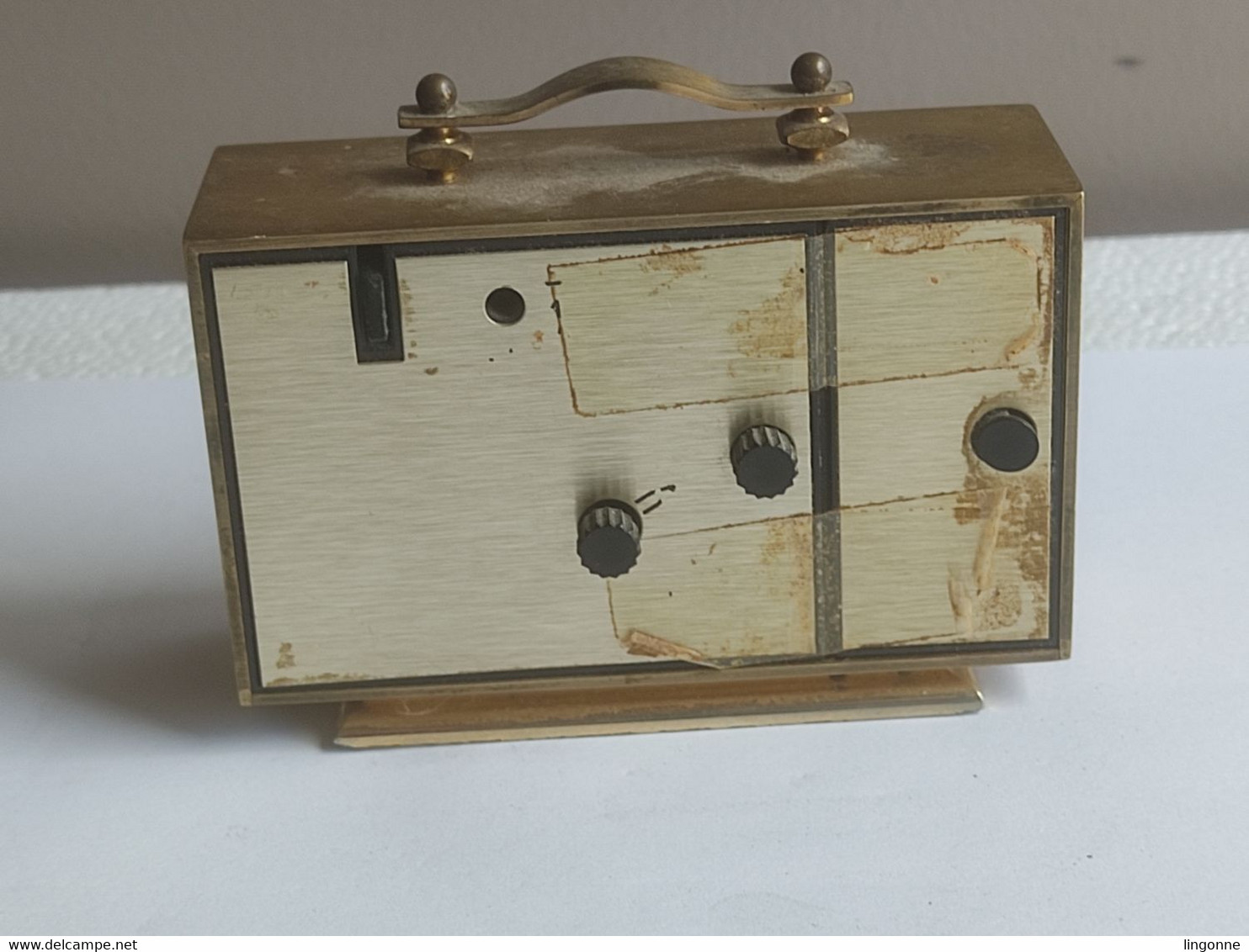 Ancien Vintage Réveil JAZ ELECTRONIC LIC ATO  Poids 393 Grammes - Alarm Clocks