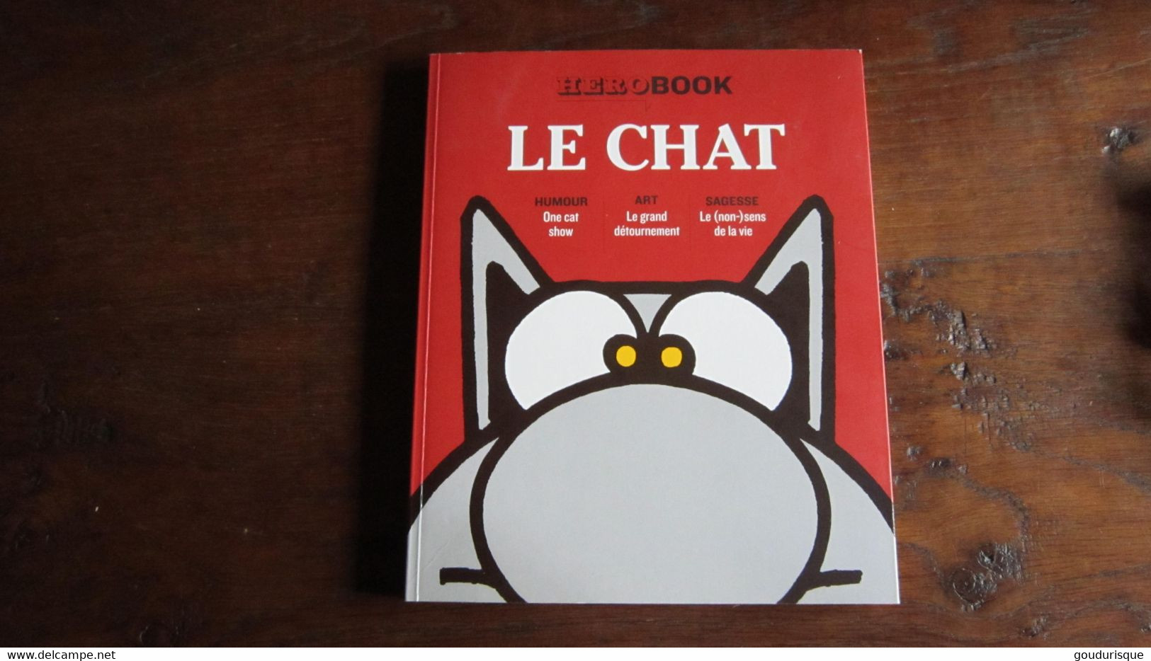 EO LE CHAT  HEROBOOK  GELUCK - Geluck