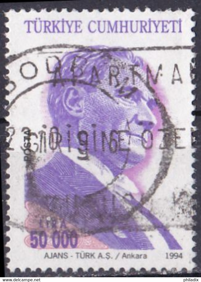 Türkei Marke Von 1994 O/used (A2-28) - Oblitérés