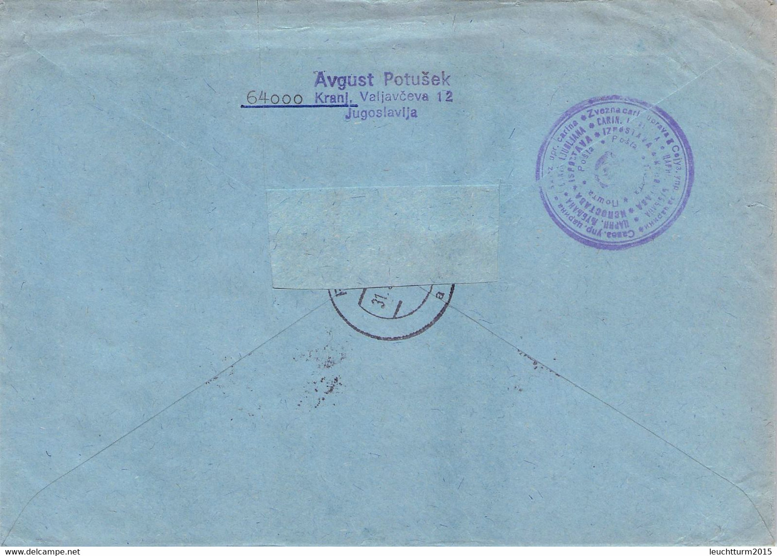 JUGOSLAVIJA - REGISTERED MAIL 1979 LJUBLJANA > ROSITZ/DDR / ZL322 - Briefe U. Dokumente