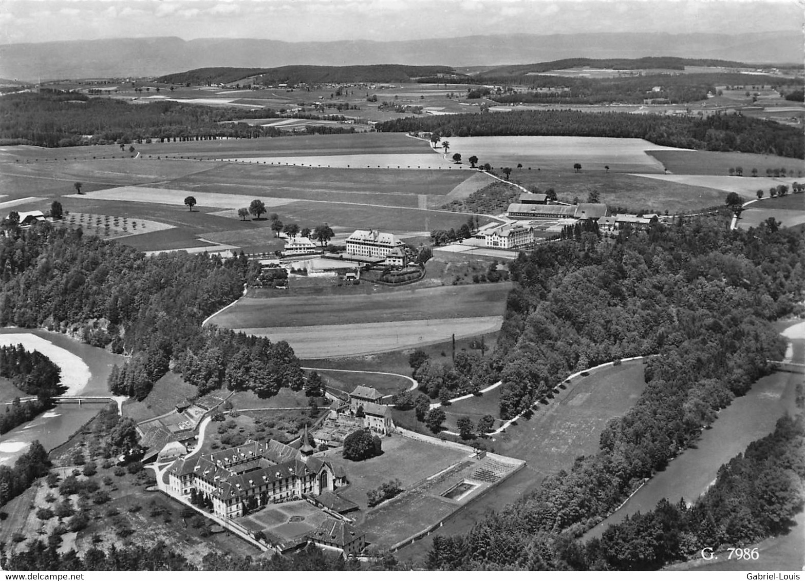 Abbaye D'Hauterive Institut Agricole De Grangeneuve  (10 X 15 Cm) - Hauterive