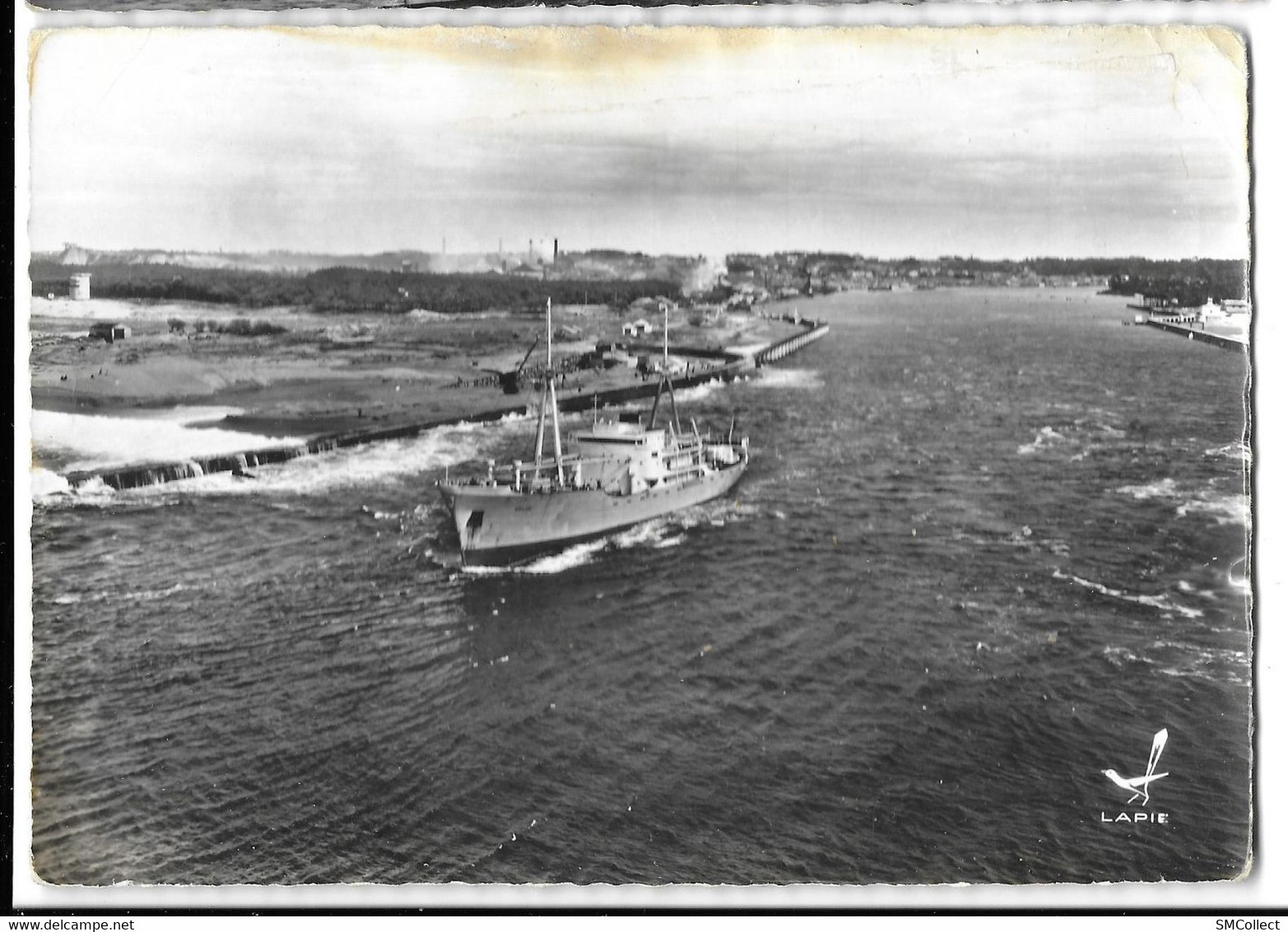 En Avion Au Dessus De ... Boucau, La Barre De L'Adour (GF2227) - Boucau