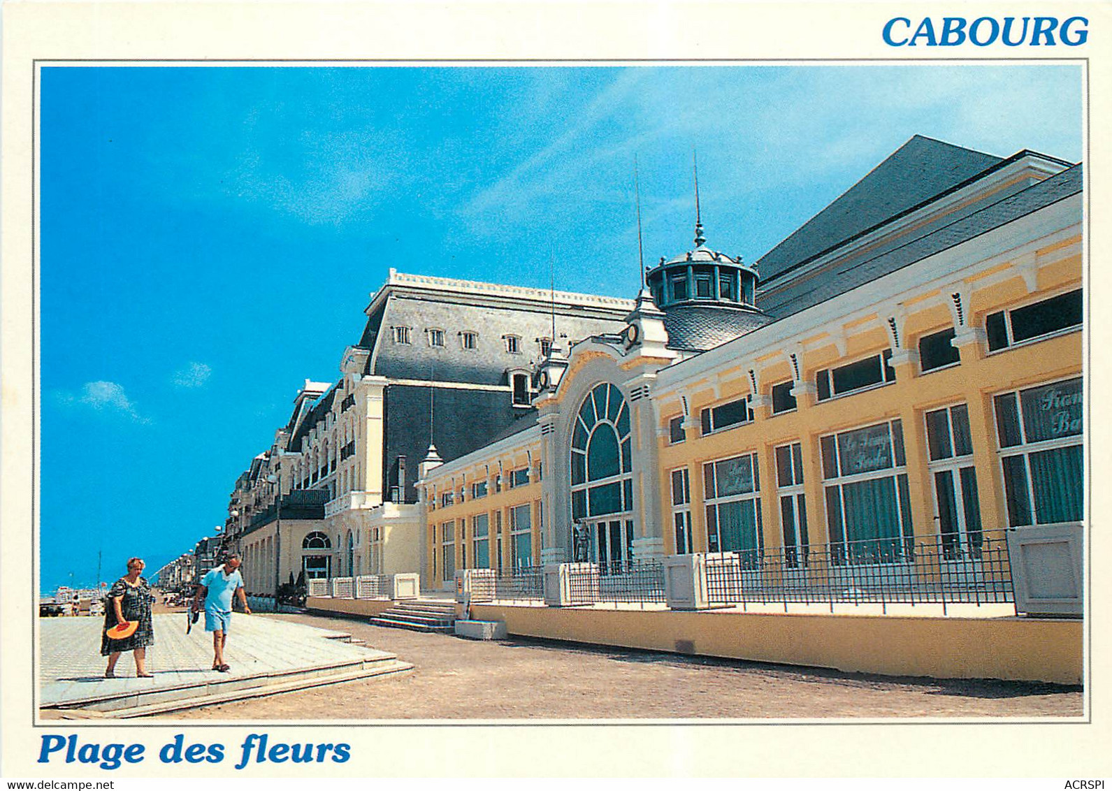 CABOURG Le Casino Le Grand Hotel Et La Promenade 15(scan Recto Verso)ME2693 - Cabourg