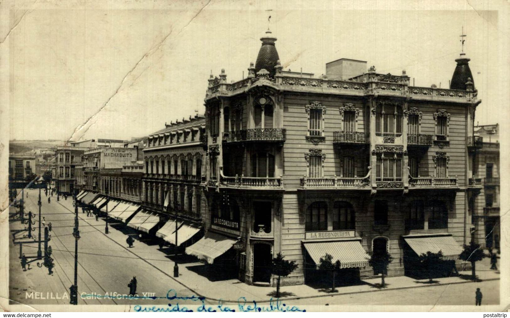 MELILLA. CALLE ALFONSO XIII. - Melilla