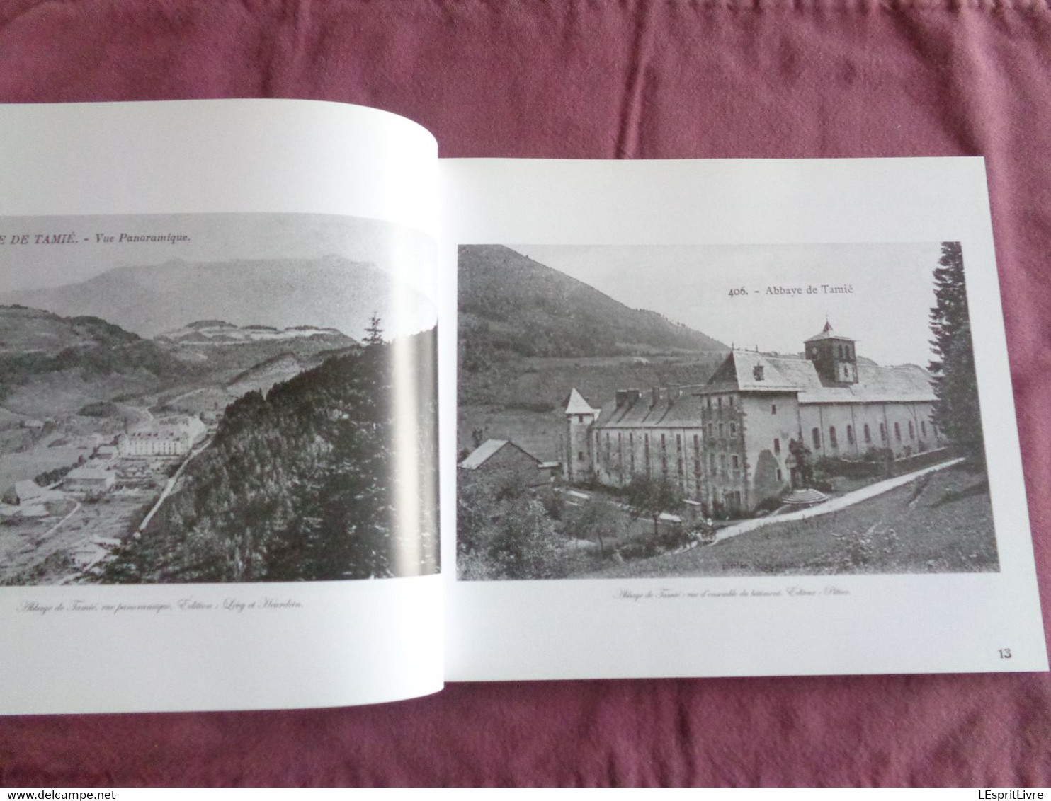 L'ABBAYE DE TAMIE Jadis et Naguère à Travers la Carte Postale Régionalisme Savoie Cisterciens Moine Trappe Trappiste