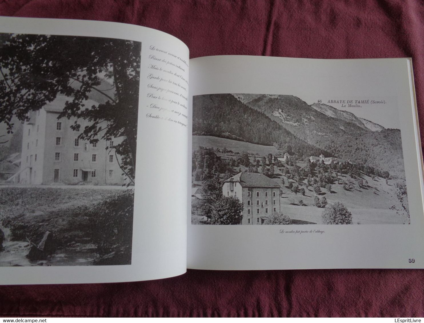 L'ABBAYE DE TAMIE Jadis et Naguère à Travers la Carte Postale Régionalisme Savoie Cisterciens Moine Trappe Trappiste